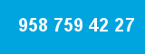 958 759 42 27 958 759 42 27